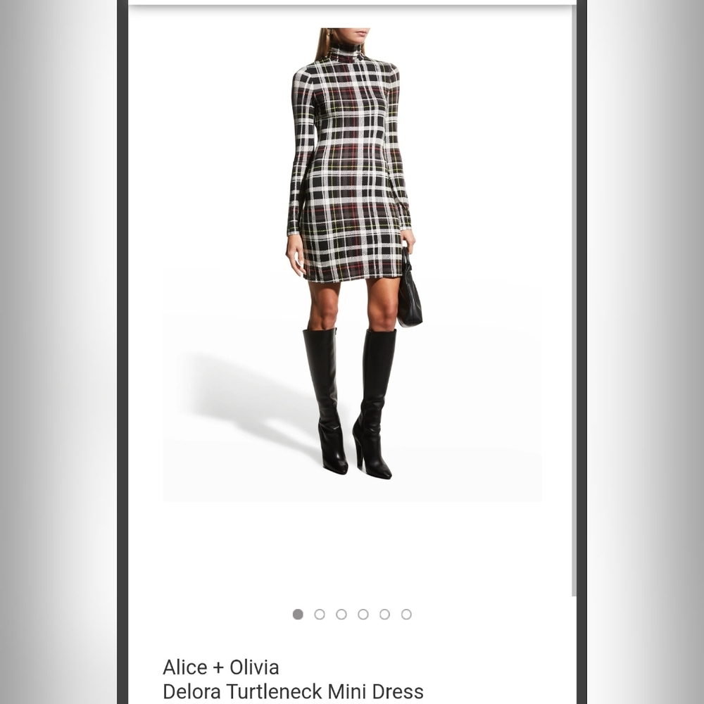 Alice + Olivia Delora Mini Dress, Sz 4